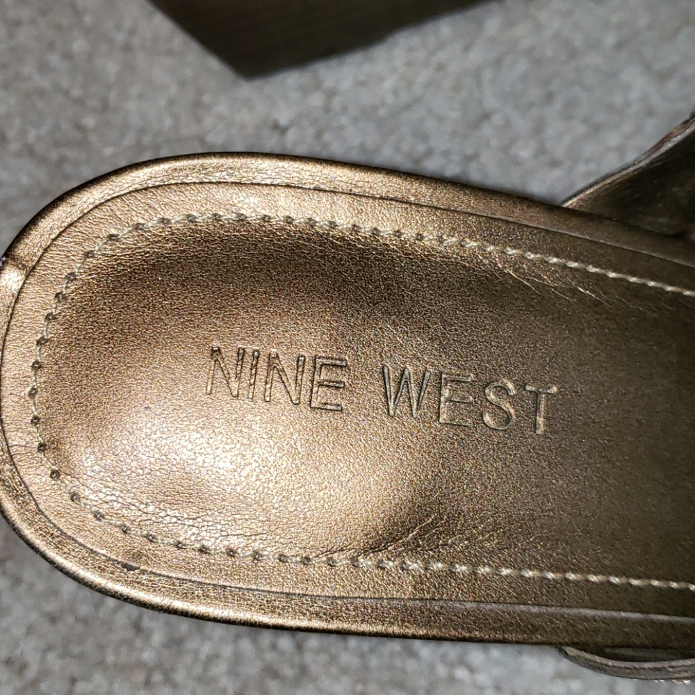 Nine West Wedge Sandals - Picture 5 of 8